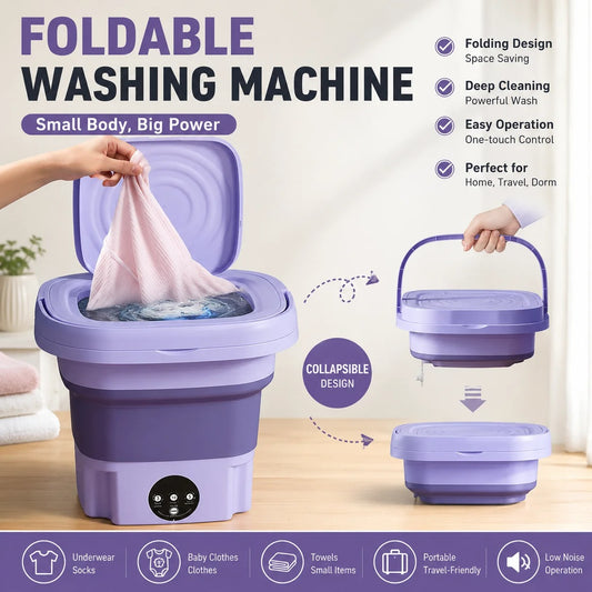 Foldable Mini Washing Machine